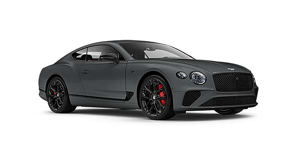 Bentley Newcastle Bentley Continental GT S front three quarter in Cambrian Grey paint